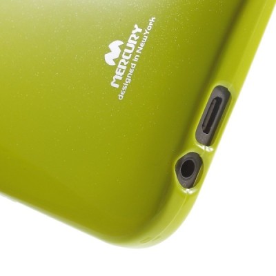 HTC One M8 žalias Mercury kieto silikono (TPU) dėklas / Priedai.lt