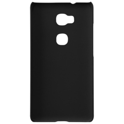 Huawei Honor 5X Nillkin Frosted Shield melns plastmasas apvalks + ekrāna aizsargplēve / Vacins.lv