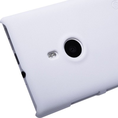 „Nillkin“ Frosted Shield baltas Nokia Lumia 925 dėklas (dėkliukas) / Priedai.lt