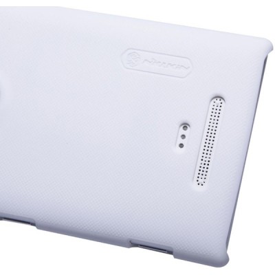 „Nillkin“ Frosted Shield baltas Nokia Lumia 925 dėklas (dėkliukas) / Priedai.lt