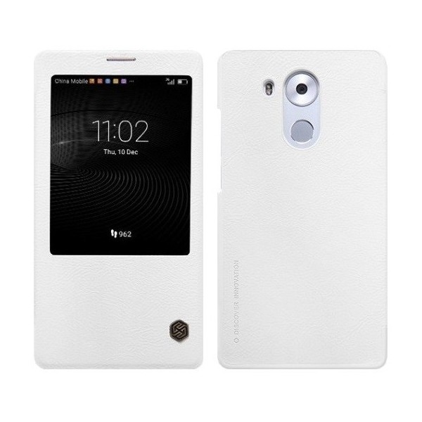 „Nillkin“ Qin atverčiamas dėklas - baltas (Mate 8)