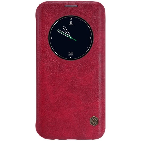 „Nillkin“ Qin atverčiamas dėklas - raudonas (Galaxy S7 Edge)
