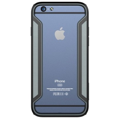 Apple iPhone 6s (6) Nillkin Slim rėmelis (kraštų apvadas, bamperis) - juodas / Priedai.lt