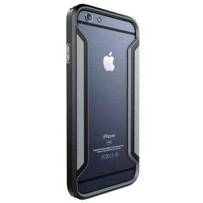 Apple iPhone 6s Nillkin Slim melns rāmis (sānu apmale, bamperis) / Vacins.lv