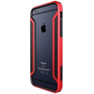 iPhone 6 / 6s Nillkin Slim sarkans rāmis (sānu apmale, bamperis) / Vacins.lv