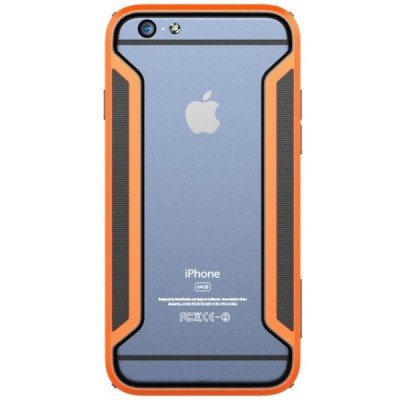 Apple iPhone 6s (6) Nillkin Slim rėmelis (kraštų apvadas, bamperis) - oranžinis / Priedai.lt
