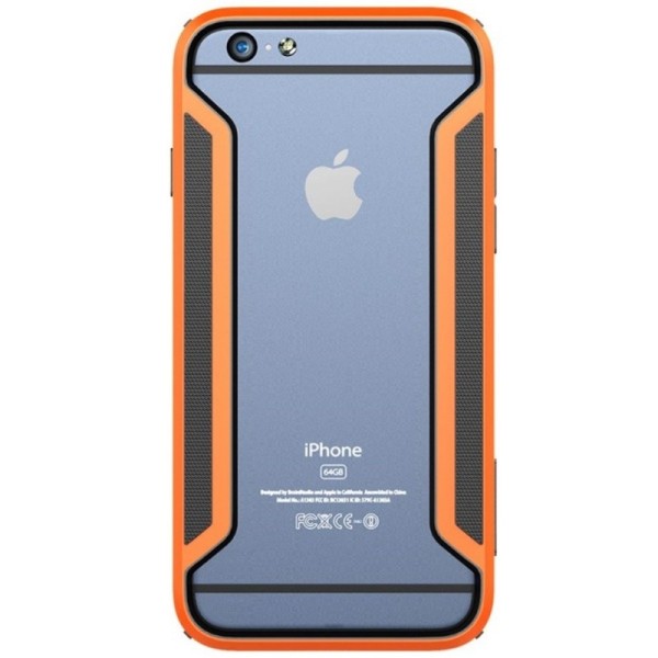 „Nillkin“ Slim rāmis (bamperis) - oranža (iPhone 6 / 6s)