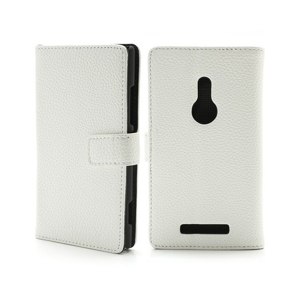 „Lychee“ atverčiamas dėklas - baltas (Lumia 925)