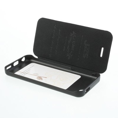 „Dolit“ JZZS atverčiamas Apple iPhone 5C juodas dėklas (dėkliukas) / Priedai.lt