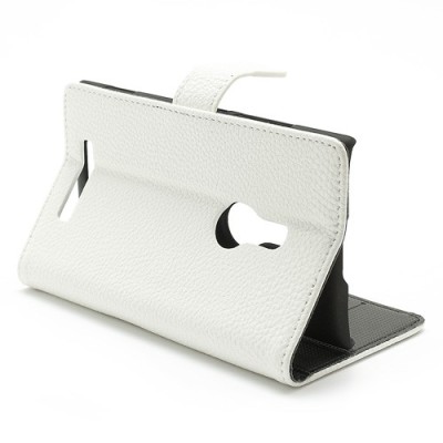 „Lychee“ baltas odinis Nokia Lumia 925 dėklas (dėkliukas) / Priedai.lt