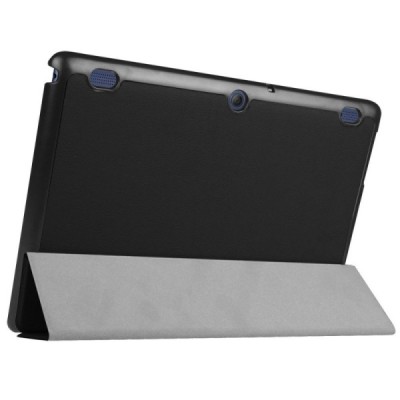 Lenovo Tab2 A10-30 10 atvēramais melns maciņš / Vacins.lv