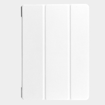 Lenovo Tab2 A10-30 10 atvēramais balts maciņš / Vacins.lv