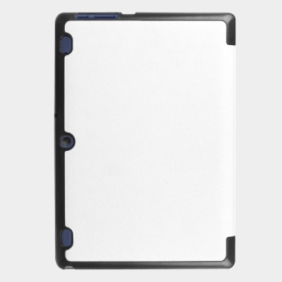 Lenovo Tab2 A10-30 10 atvēramais balts maciņš / Vacins.lv