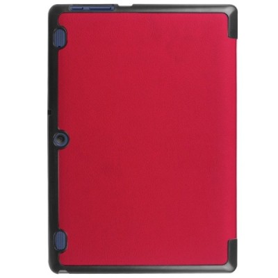 Lenovo Tab2 A10-30 10 atvēramais sarkans maciņš / Vacins.lv