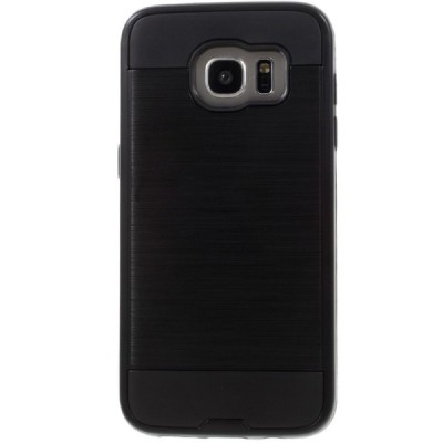 Samsung Galaxy S7 edge G935 pastiprinātas aizsardzības melns apvalks / Vacins.lv