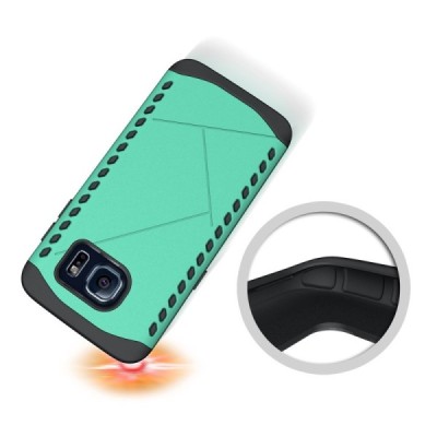 Samsung Galaxy S7 edge G935 pastiprinātas aizsardzības piparmētru apvalks / Vacins.lv