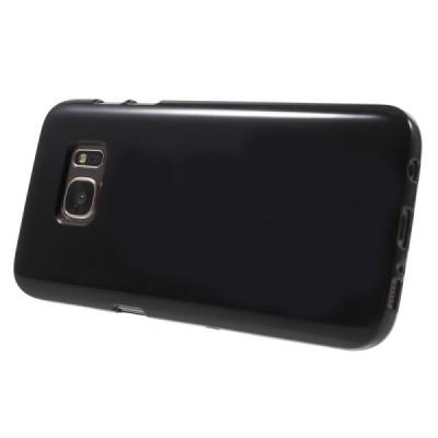 Samsung Galaxy S7 G930 kieto silikono TPU juodas dėklas - nugarėlė / Priedai.lt