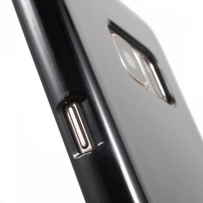 Samsung Galaxy S7 G930 kieto silikono TPU juodas dėklas - nugarėlė / Priedai.lt