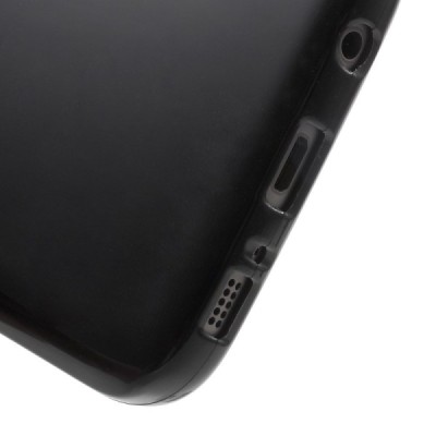 Samsung Galaxy S7 G930 kieto silikono TPU juodas dėklas - nugarėlė / Priedai.lt