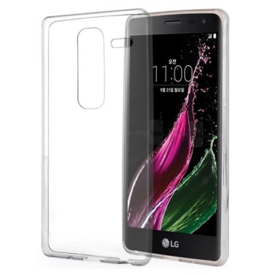 LG Zero (H650E) skaidrus (permatomas) kieto silikono TPU ploniausias pasaulyje bespalvis dėklas / Priedai.lt