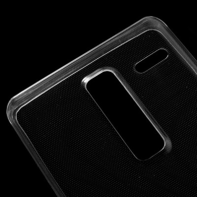 LG Zero (H650E) skaidrus (permatomas) kieto silikono TPU ploniausias pasaulyje bespalvis dėklas / Priedai.lt