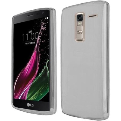 LG Zero (H650E) dzidrs (caurspīdīgs), pelēks cieta silikona TPU pasaulē planākais apvalks / Vacins.lv