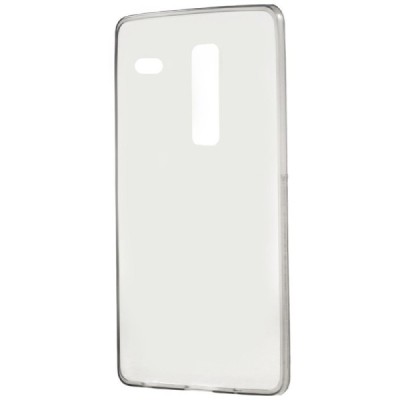 LG Zero (H650E) dzidrs (caurspīdīgs), pelēks cieta silikona TPU pasaulē planākais apvalks / Vacins.lv