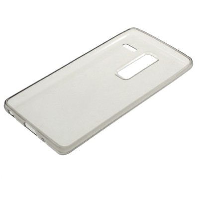 LG Zero (H650E) dzidrs (caurspīdīgs), pelēks cieta silikona TPU pasaulē planākais apvalks / Vacins.lv