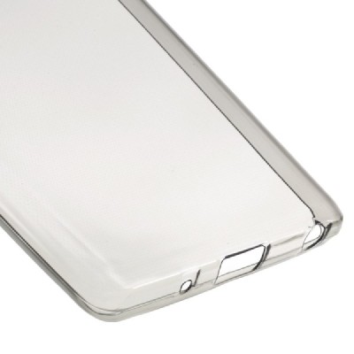 LG Zero (H650E) dzidrs (caurspīdīgs), pelēks cieta silikona TPU pasaulē planākais apvalks / Vacins.lv