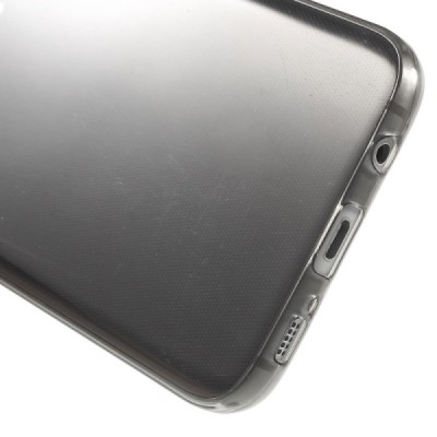 Samsung Galaxy S7 Edge (G935) dzidrs (caurspīdīgs), pelēks cieta silikona TPU pasaulē planākais apvalks / Vacins.lv