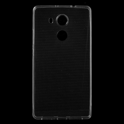 Huawei Mate 8 skaidrus (permatomas) kieto silikono TPU ploniausias pasaulyje bespalvis dėklas / Priedai.lt
