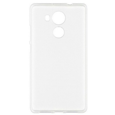 Huawei Mate 8 skaidrus (permatomas) kieto silikono TPU ploniausias pasaulyje bespalvis dėklas / Priedai.lt