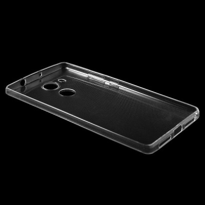 Huawei Mate 8 skaidrus (permatomas) kieto silikono TPU ploniausias pasaulyje bespalvis dėklas / Priedai.lt