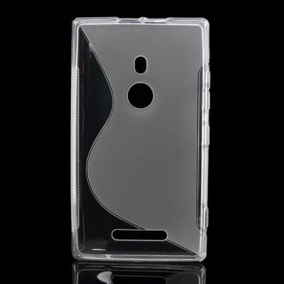 „Jelly Case“ skaidrus \ matinis Nokia Lumia 925 dėklas (dėkliukas) / Priedai.lt