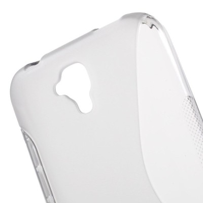 Huawei Y5 (Y560) cieta silikona (TPU) dzidrs, pelēks apvalks / Vacins.lv