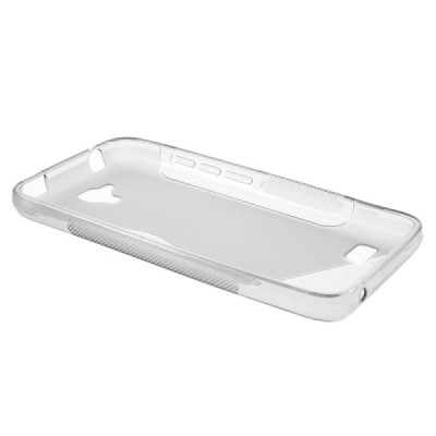 Huawei Y5 (Y560) cieta silikona (TPU) dzidrs, pelēks apvalks / Vacins.lv