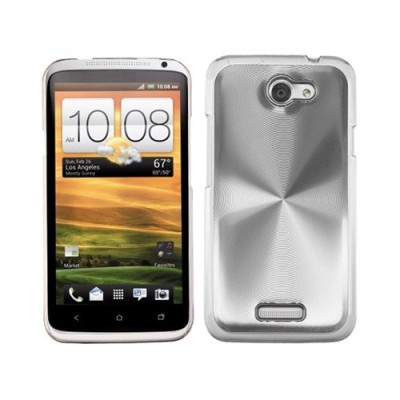 HTC One X sidabrinis dėklas / Priedai.lt