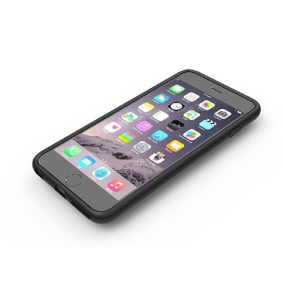 „Quad Lock“ Apple iPhone 6s Plus pastiprinātas aizsardzības melns apvalks / Vacins.lv