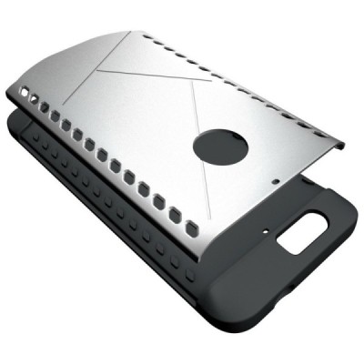 Huawei Nexus 6P pastiprinātas aizsardzības sudrabs apvalks / Vacins.lv