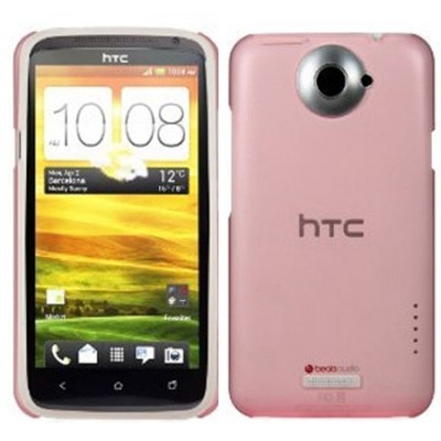 HTC One X dzidrs rozs apvalks / vacins.lv