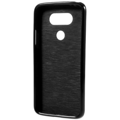 LG G5 (H850) kieto silikono TPU juodas dėklas - nugarėlė / Priedai.lt