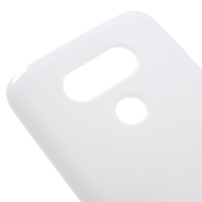 LG G5 (H850) kieto silikono TPU baltas dėklas - nugarėlė / Priedai.lt