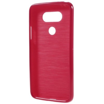 LG G5 (H850) kieto silikono TPU raudonas dėklas - nugarėlė / Priedai.lt