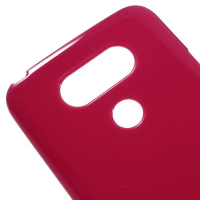 LG G5 (H850) kieto silikono TPU raudonas dėklas - nugarėlė / Priedai.lt