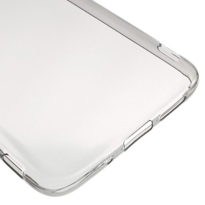 LG G5 (H850) dzidrs (caurspīdīgs) cieta silikona TPU pasaulē planākais pelēks apvalks / Vacins.lv