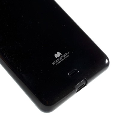 Microsoft Lumia 535 juodas Mercury kieto silikono (TPU) dėklas / Priedai.lt