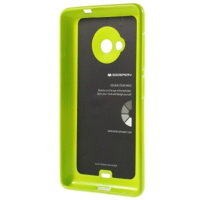 Microsoft Lumia 535 Mercury zaļš cieta silikona (TPU) apvalks / Vacins.lv