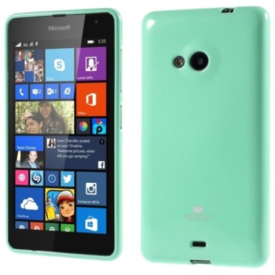 Microsoft Lumia 535 mėtinis Mercury kieto silikono (TPU) dėklas / Priedai.lt