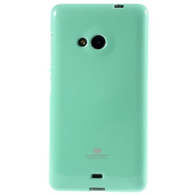 Microsoft Lumia 535 mėtinis Mercury kieto silikono (TPU) dėklas / Priedai.lt