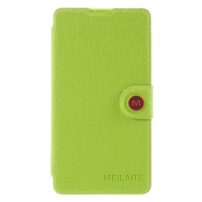 „Meilate“ atverčiamas žalias Microsoft Lumia 535 dėklas (Dėkliukas) / Priedai.lt